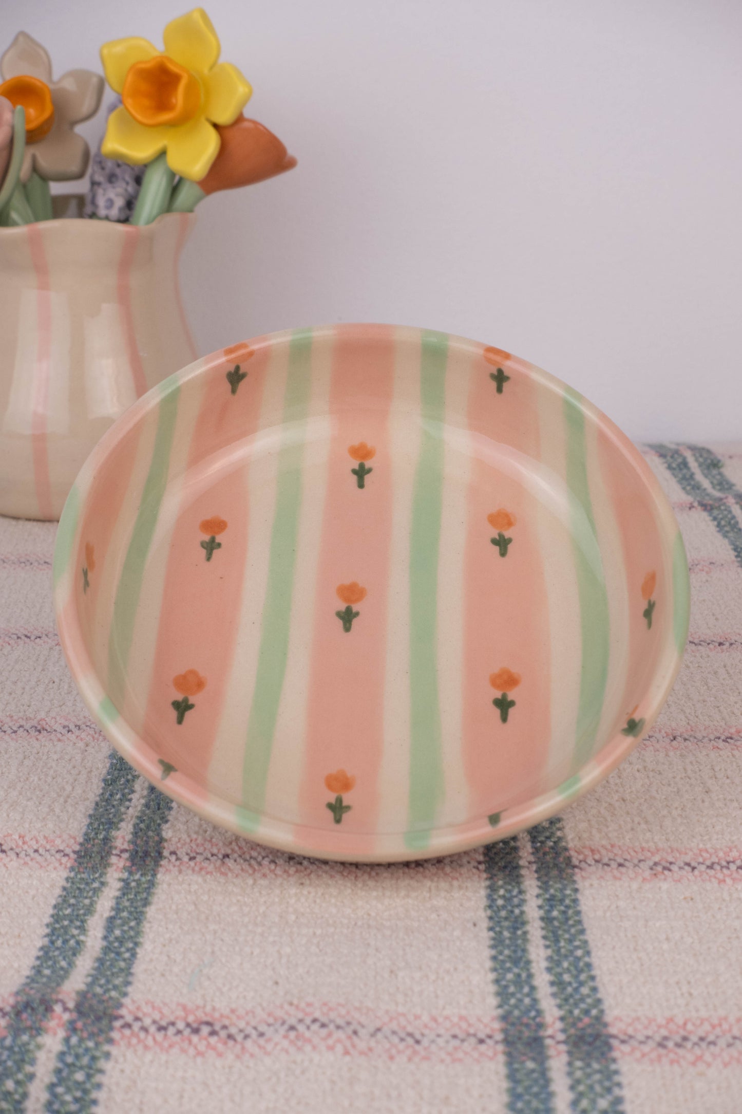 SECOND Wallpaper Green Small Dish