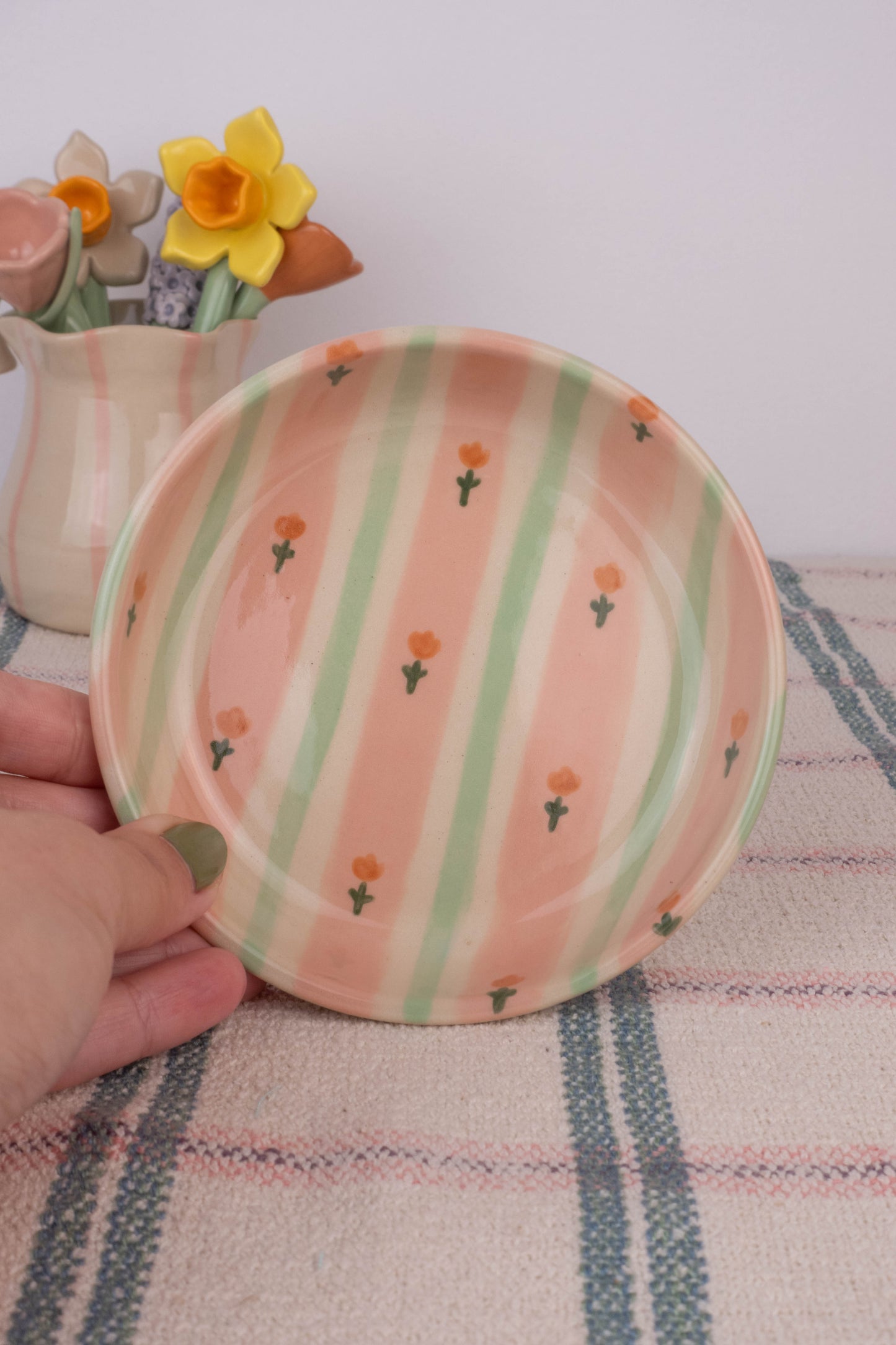 SECOND Wallpaper Green Small Dish