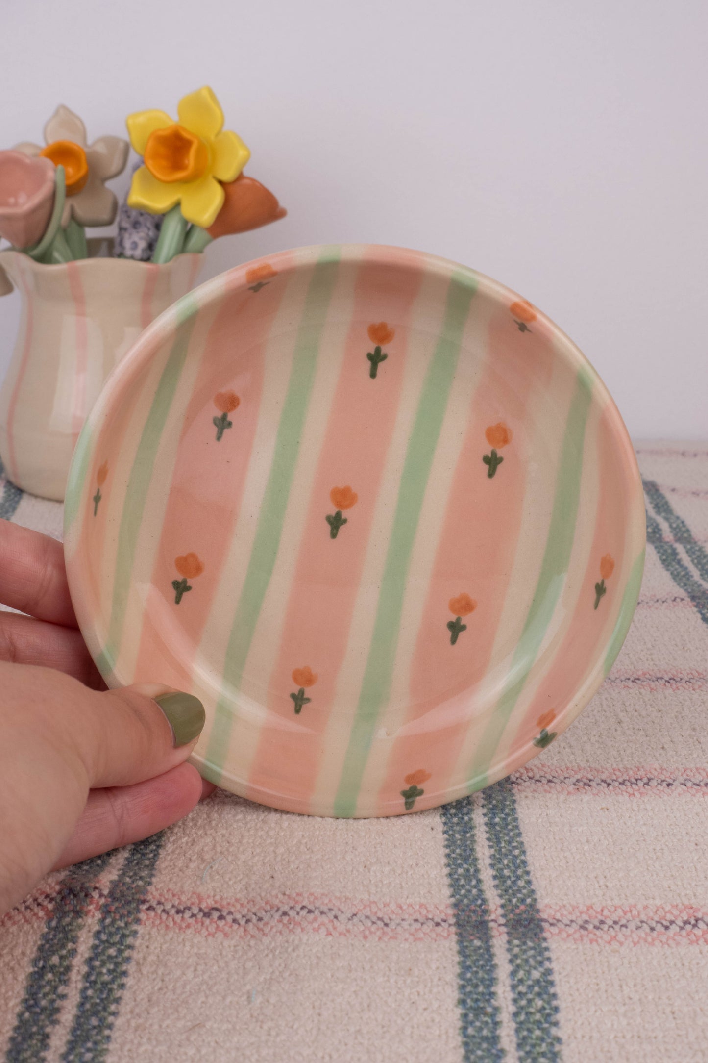 SECOND Wallpaper Green Small Dish