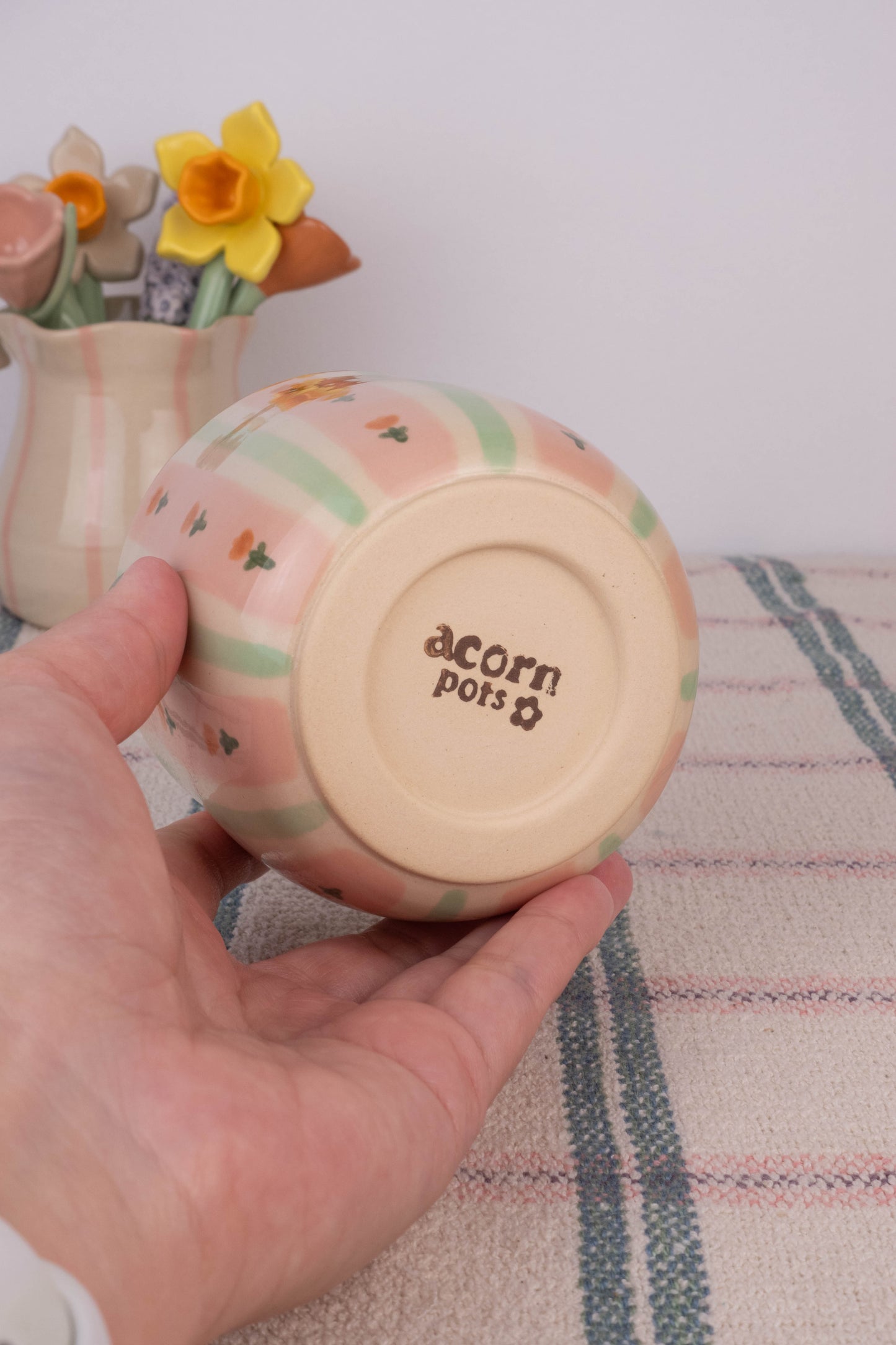 Small Green Wallpaper Cup