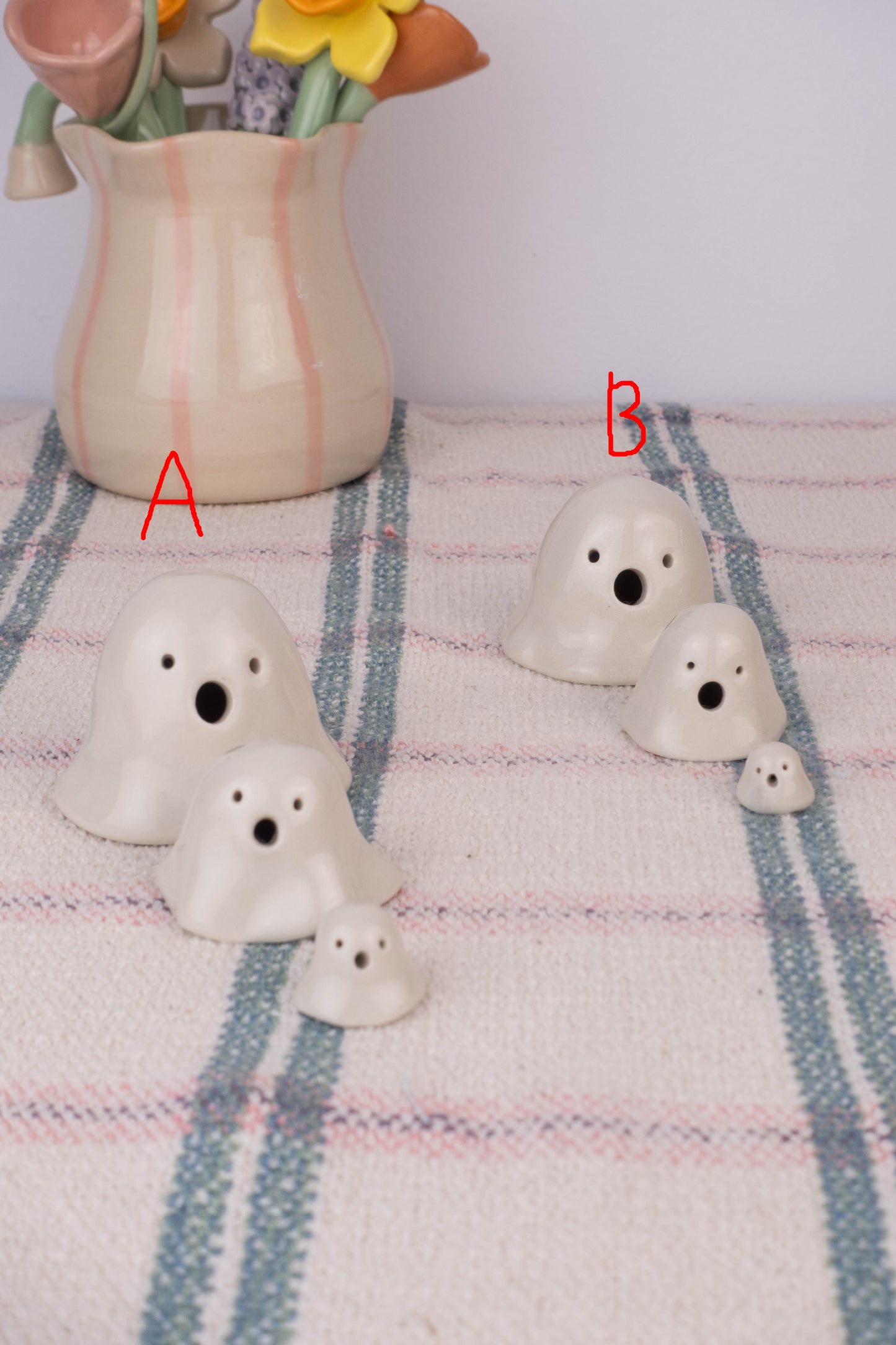 Trio of Nesting Ghosts