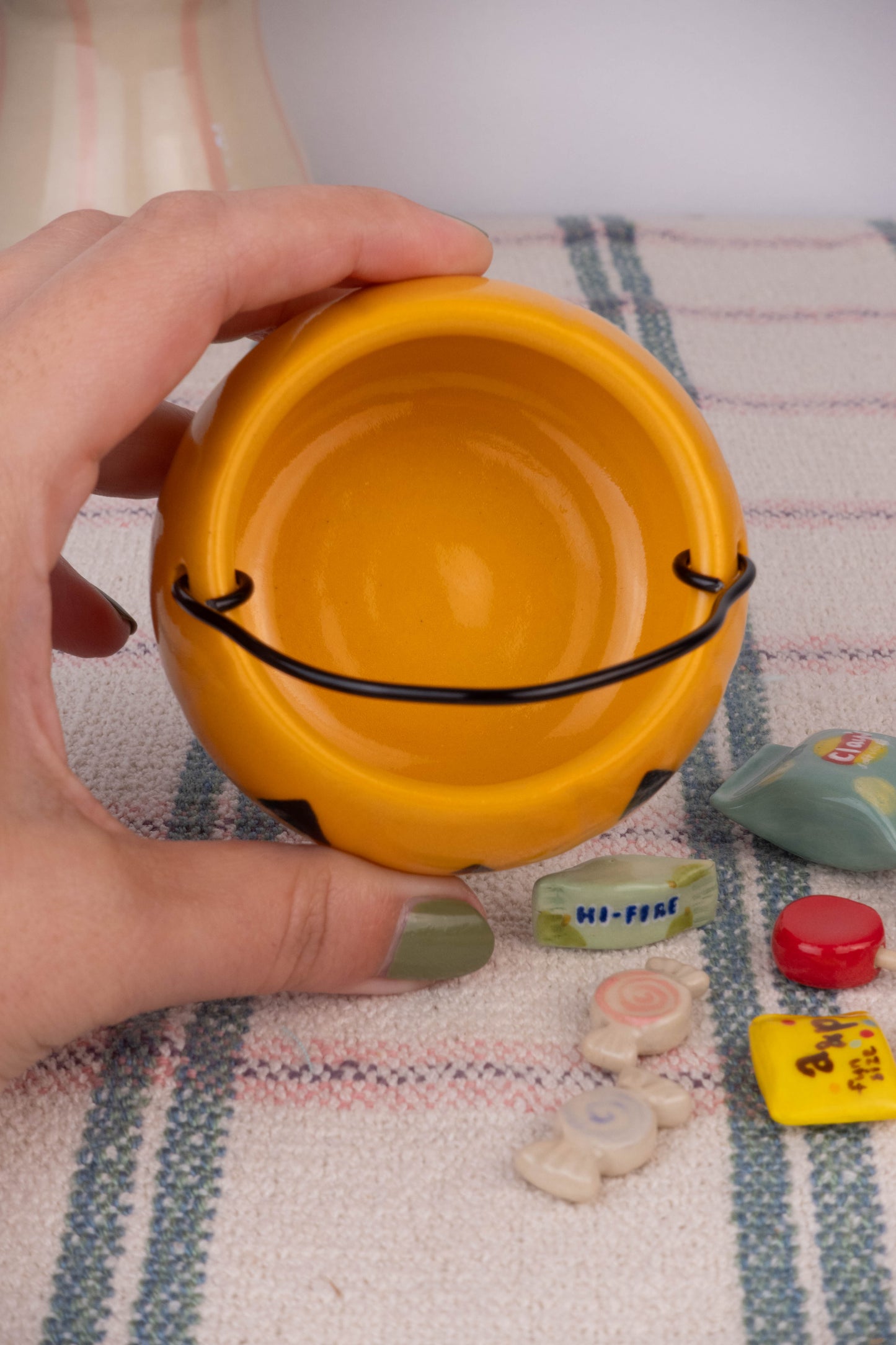 Pumpkin Basket with Assorted Candy