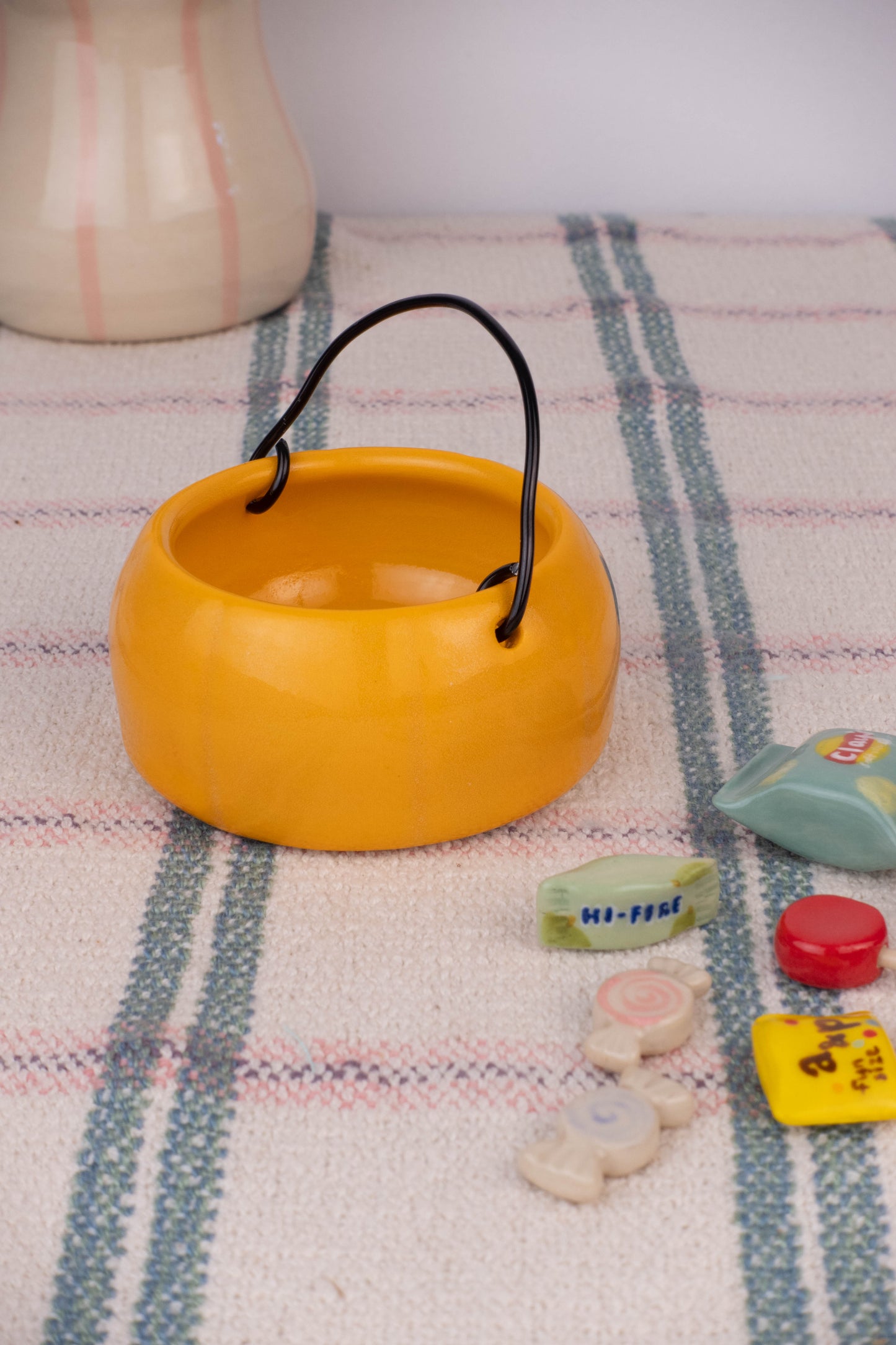 Pumpkin Basket with Assorted Candy