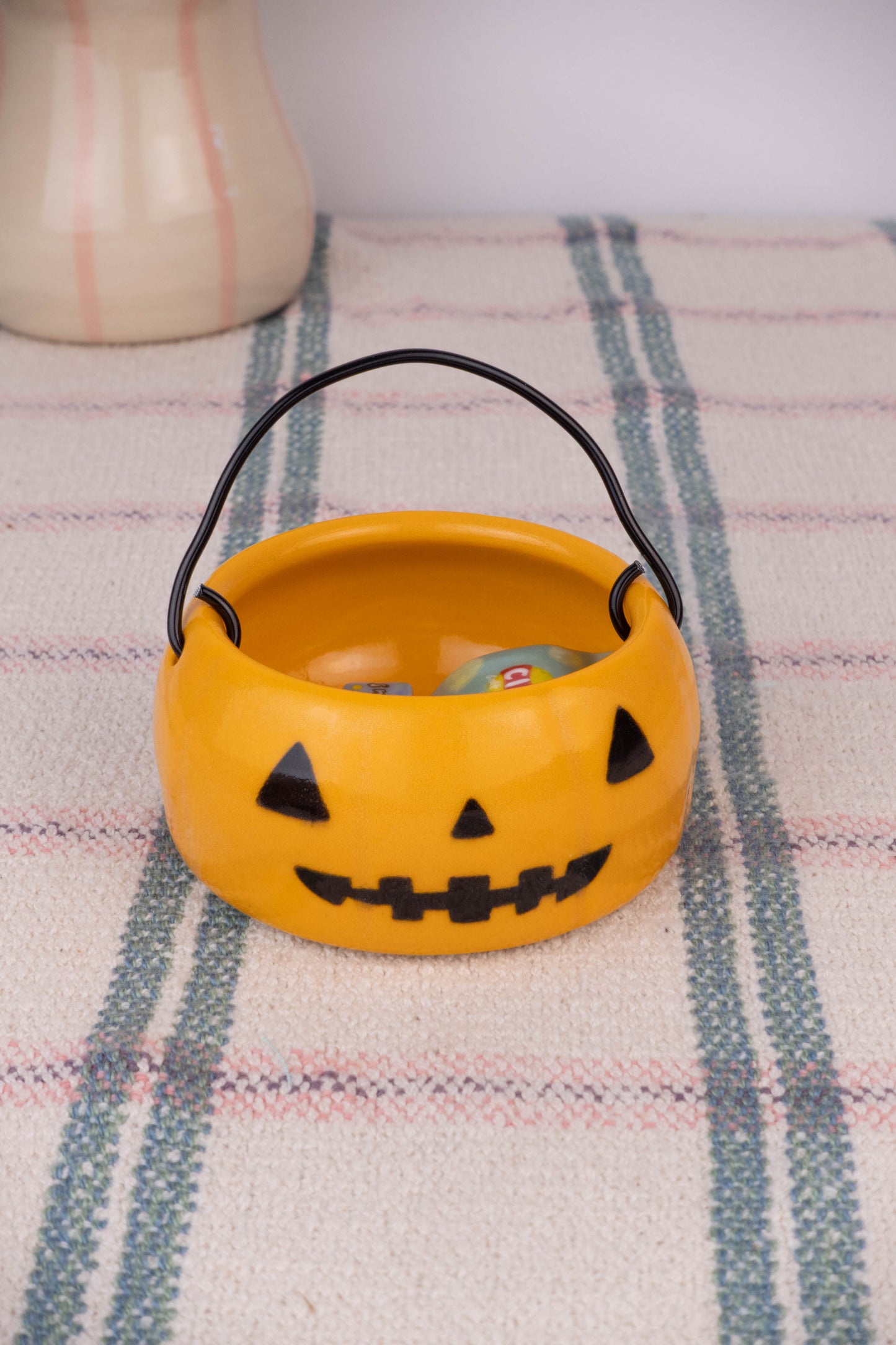 Pumpkin Basket with Assorted Candy