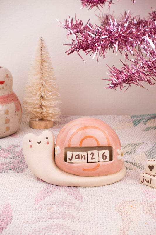 SECOND Snail Calendar "Jolly"