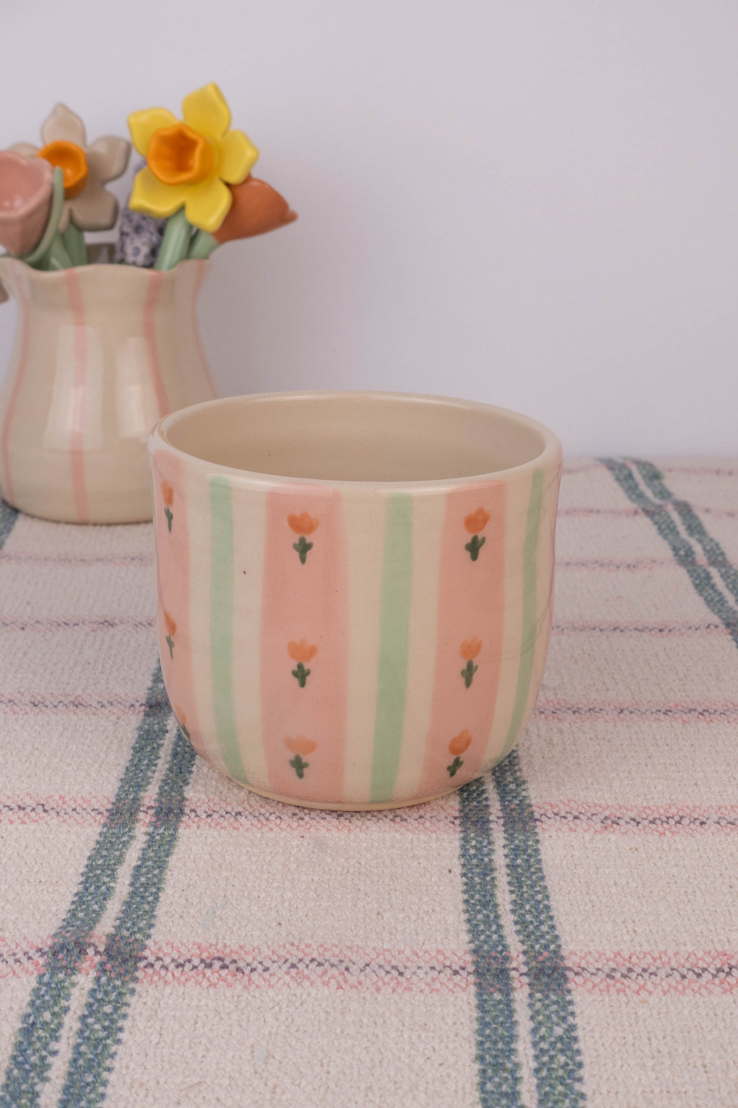 Small Green Wallpaper Cup