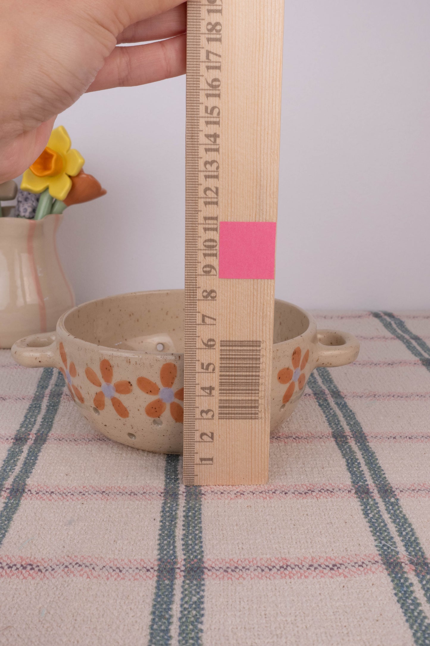 Flower Speckle Berry Collander