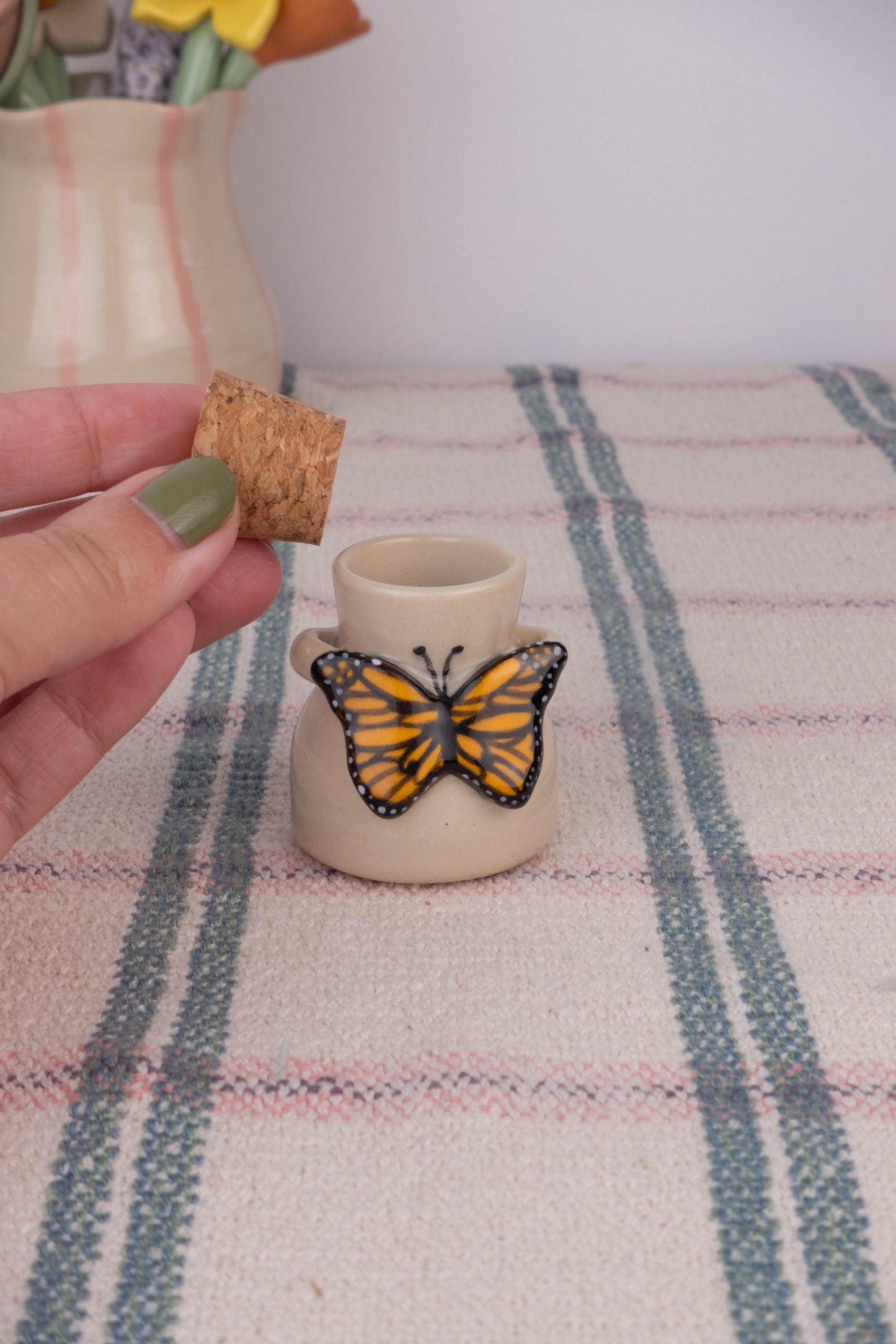 Monarch Butterfly Potion Bottle