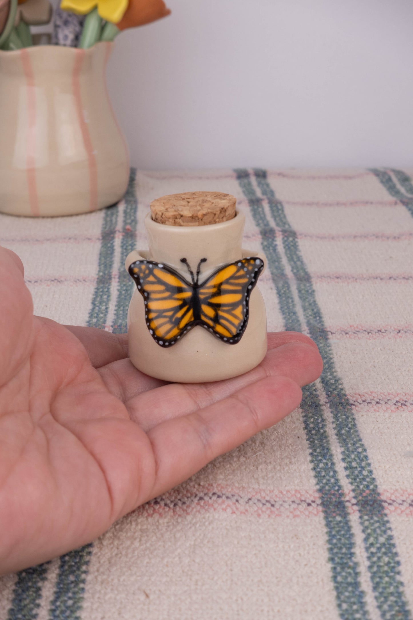 Monarch Butterfly Potion Bottle