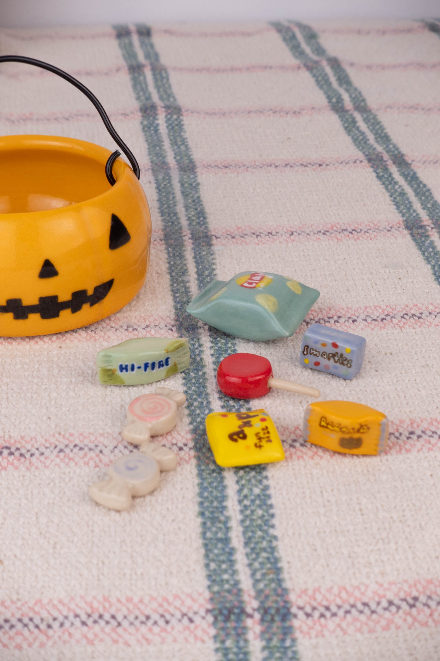 Pumpkin Basket with Assorted Candy