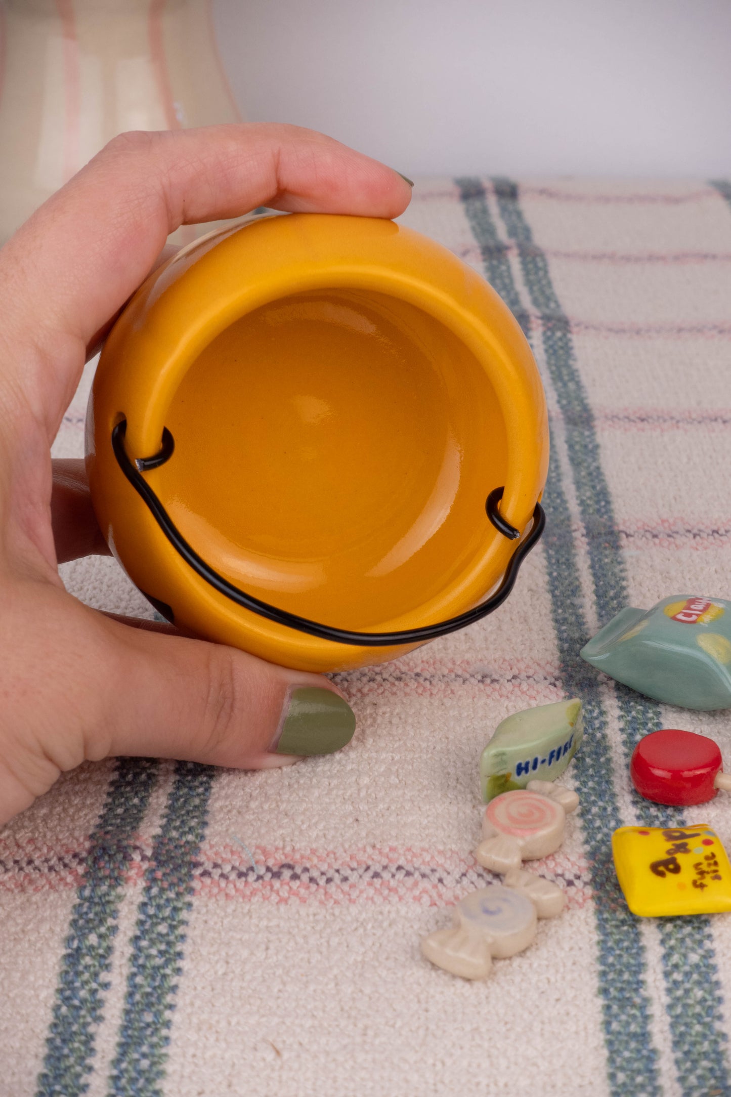 Pumpkin Basket with Assorted Candy