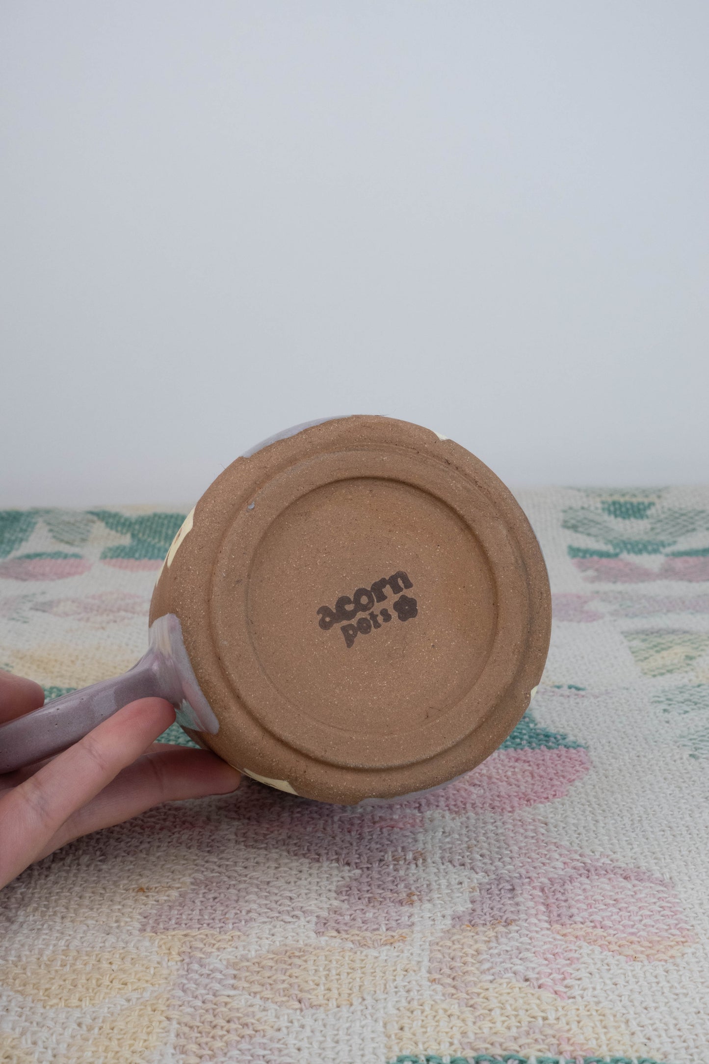 Tall Lavender Wallpaper Mug