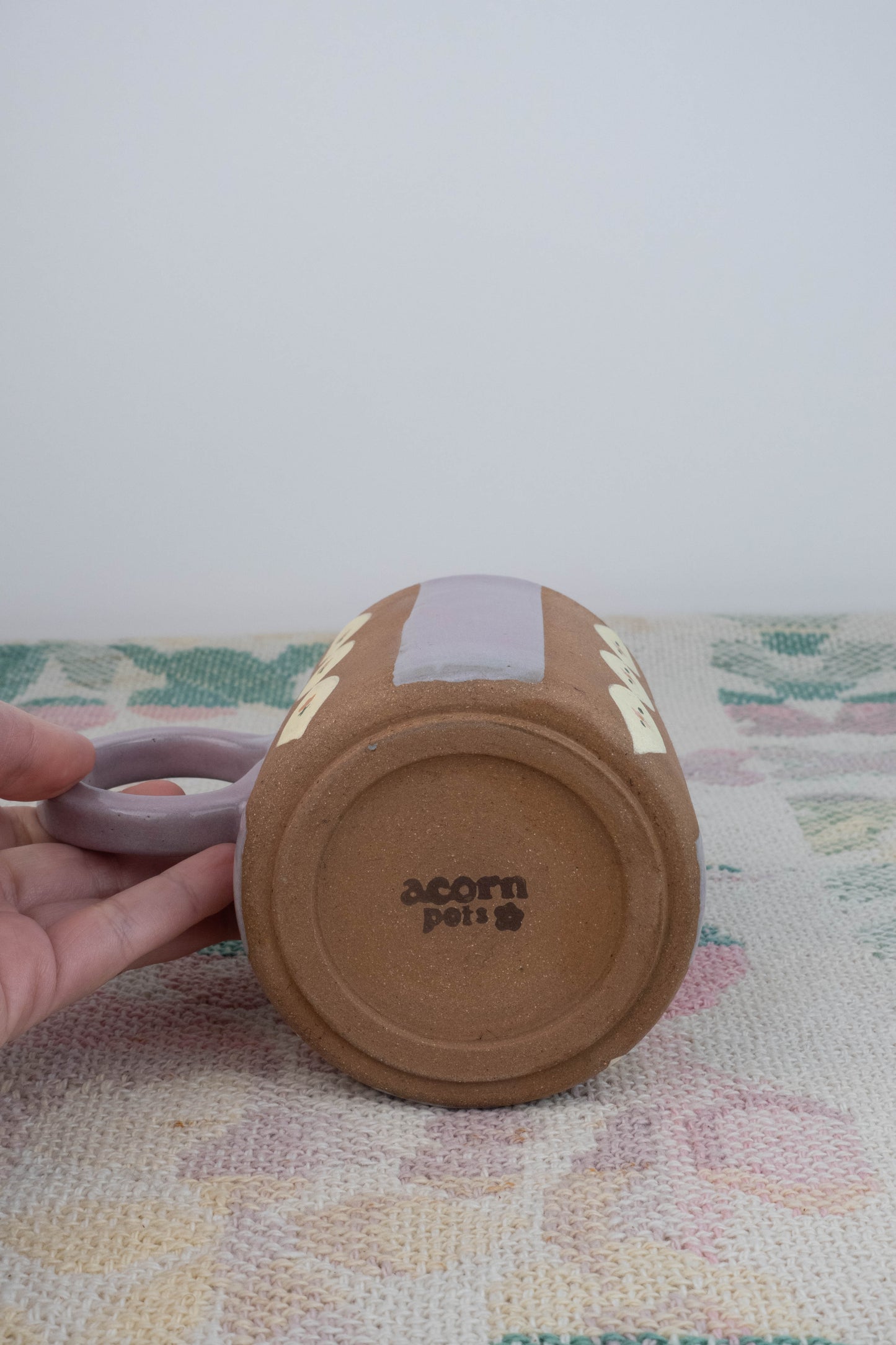 Tall Lavender Wallpaper Mug