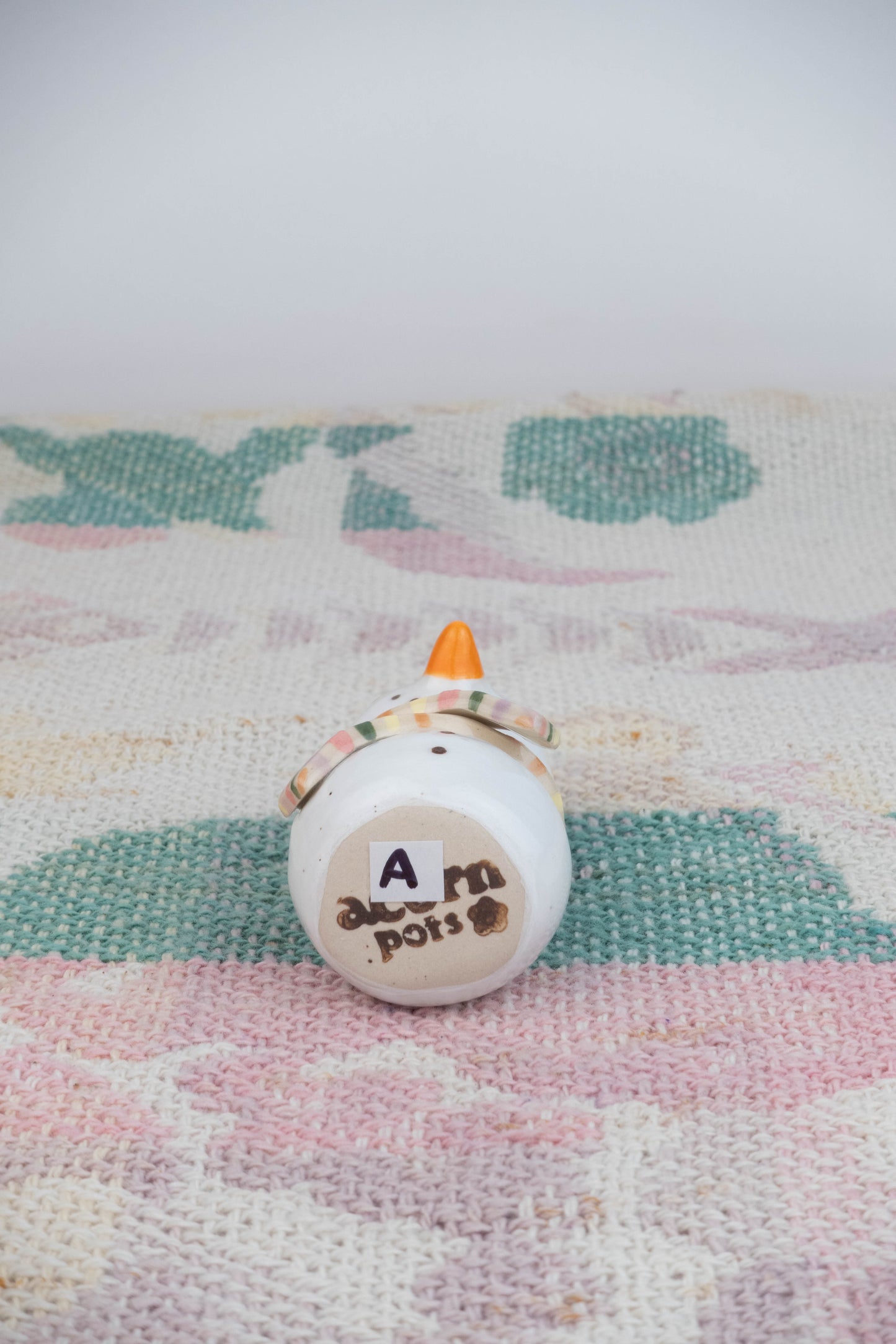 Mini Speckled Snowman