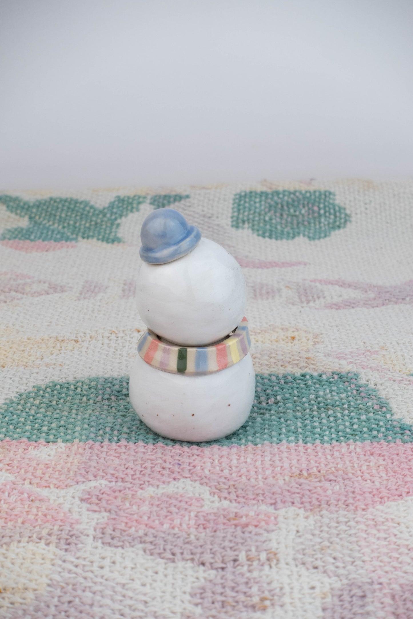 Mini Speckled Snowman