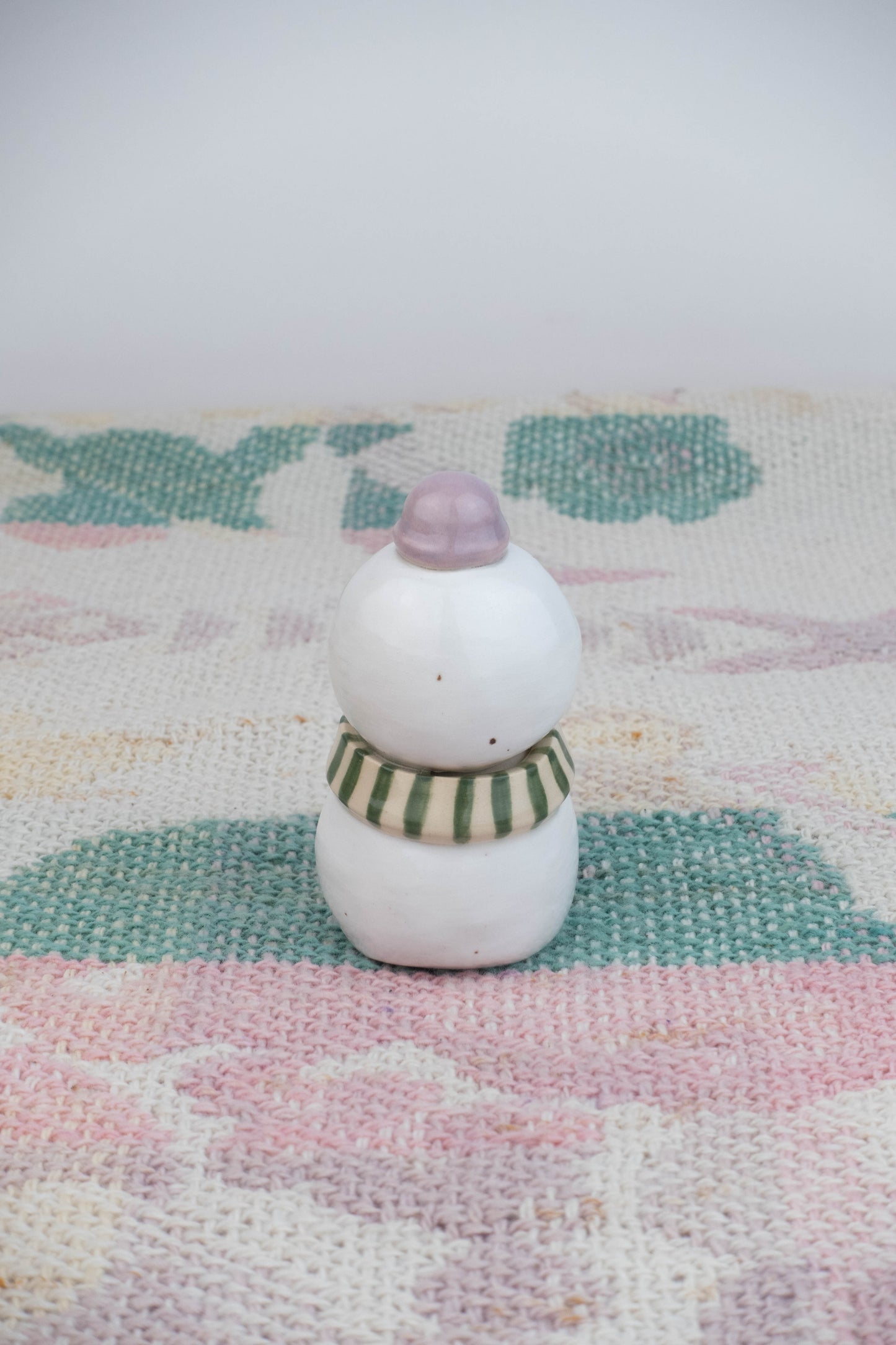 Mini Speckled Snowman