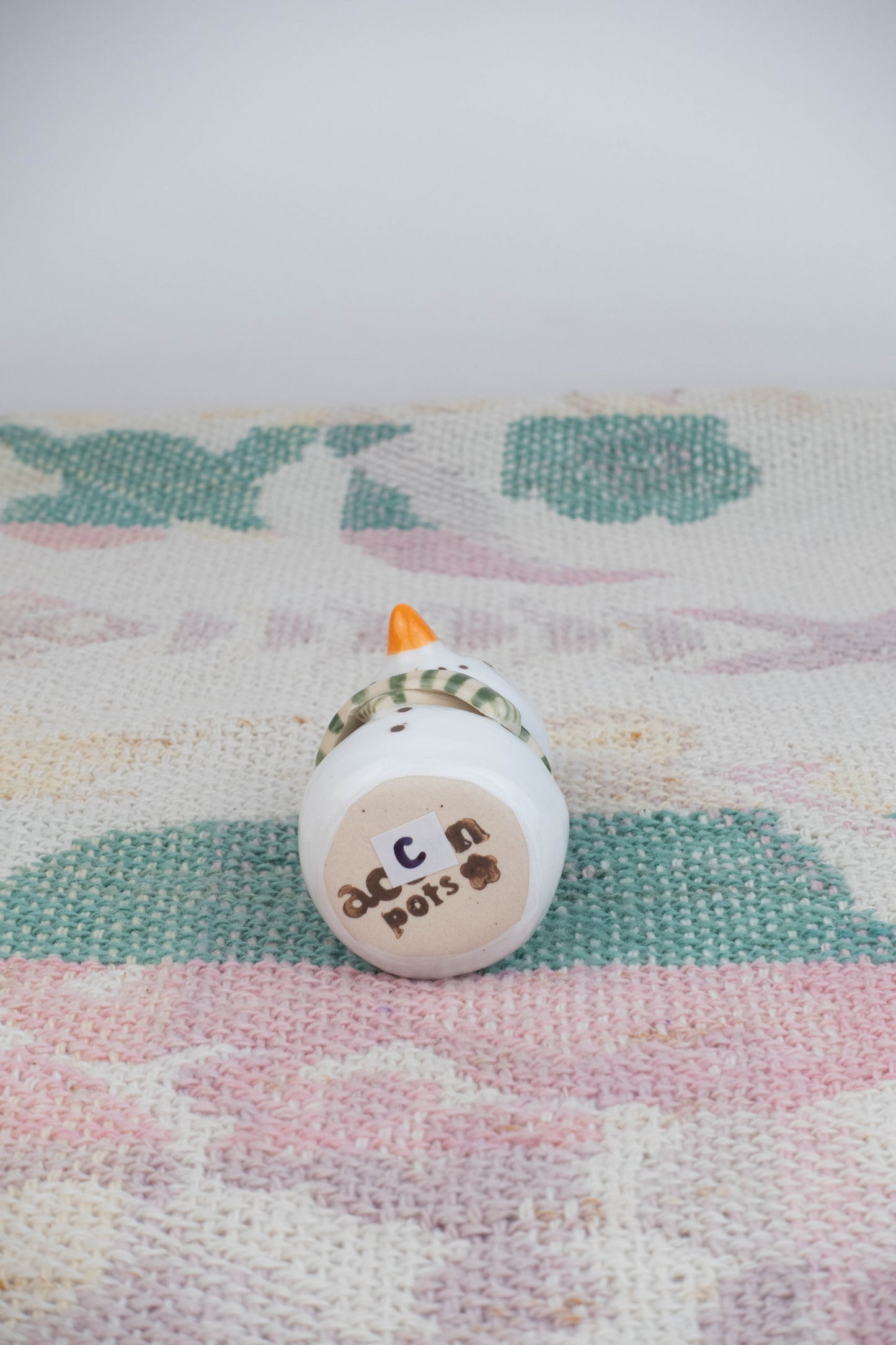 Mini Speckled Snowman