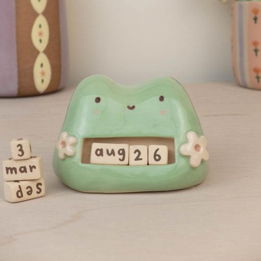 Frog Calendar D