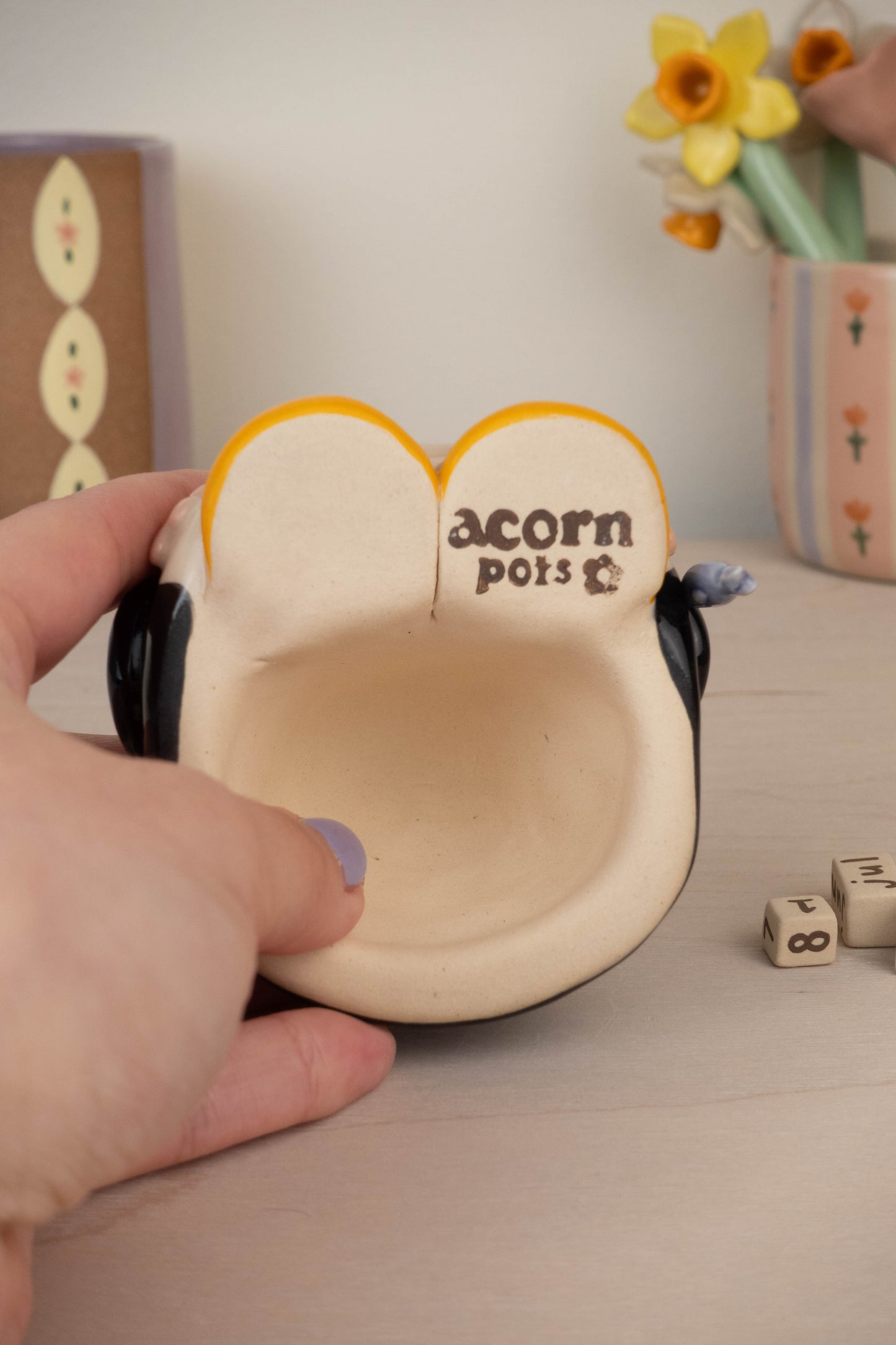 Penguin Calendar with Fishy Charm