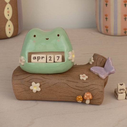 Frog on a Log Calendar
