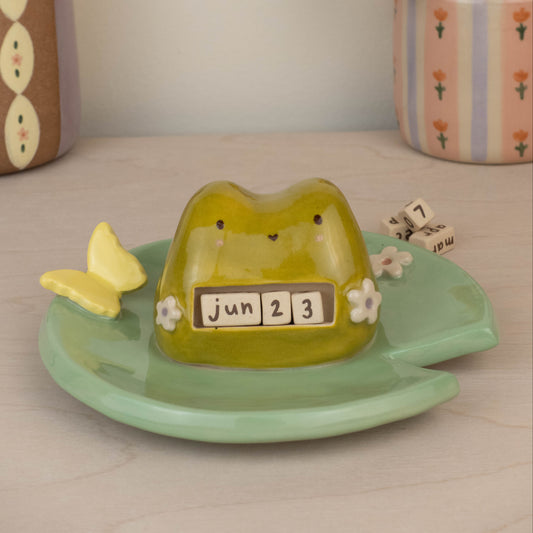 Frog on a Lilypad Calendar