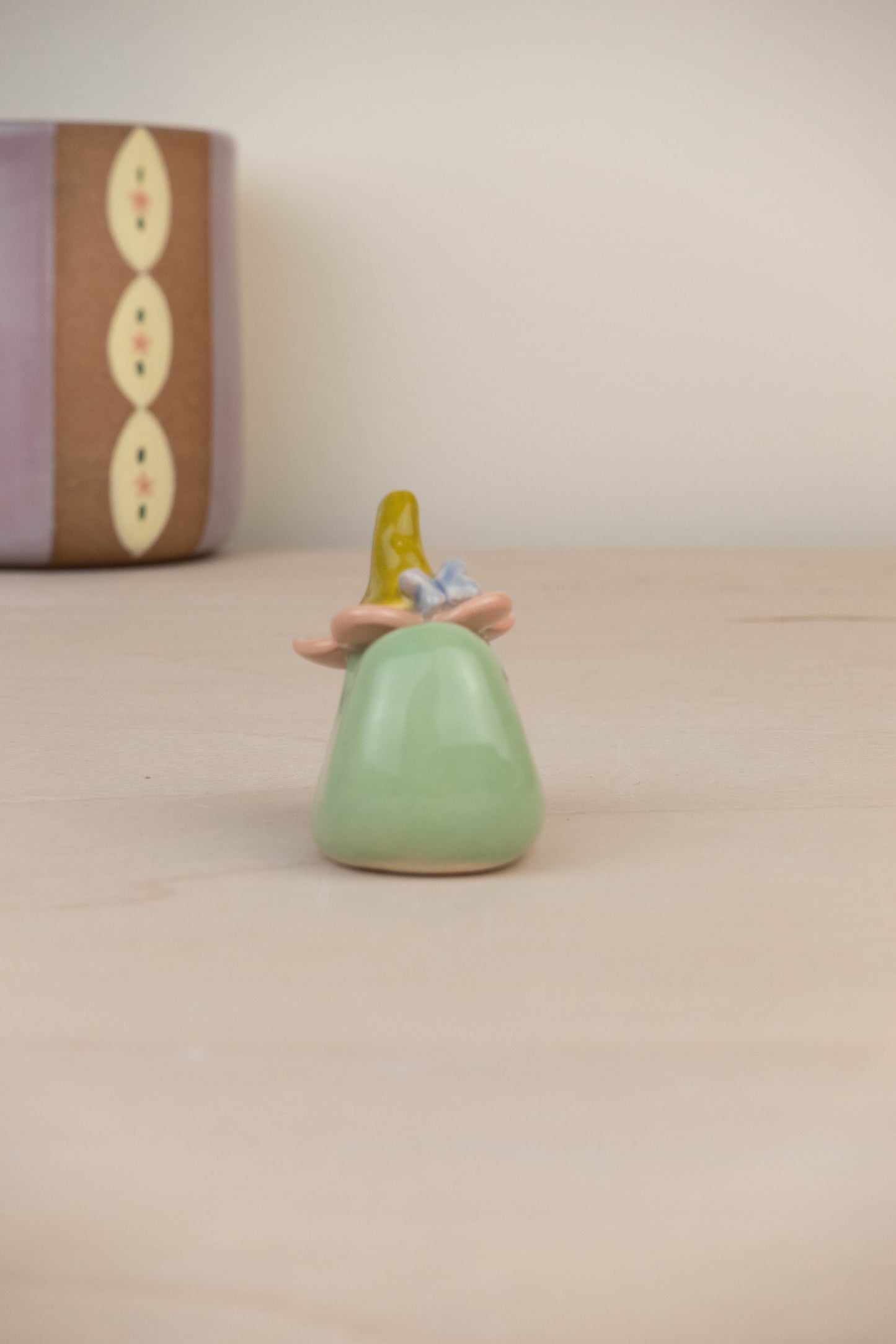 Frog with Flower Hat