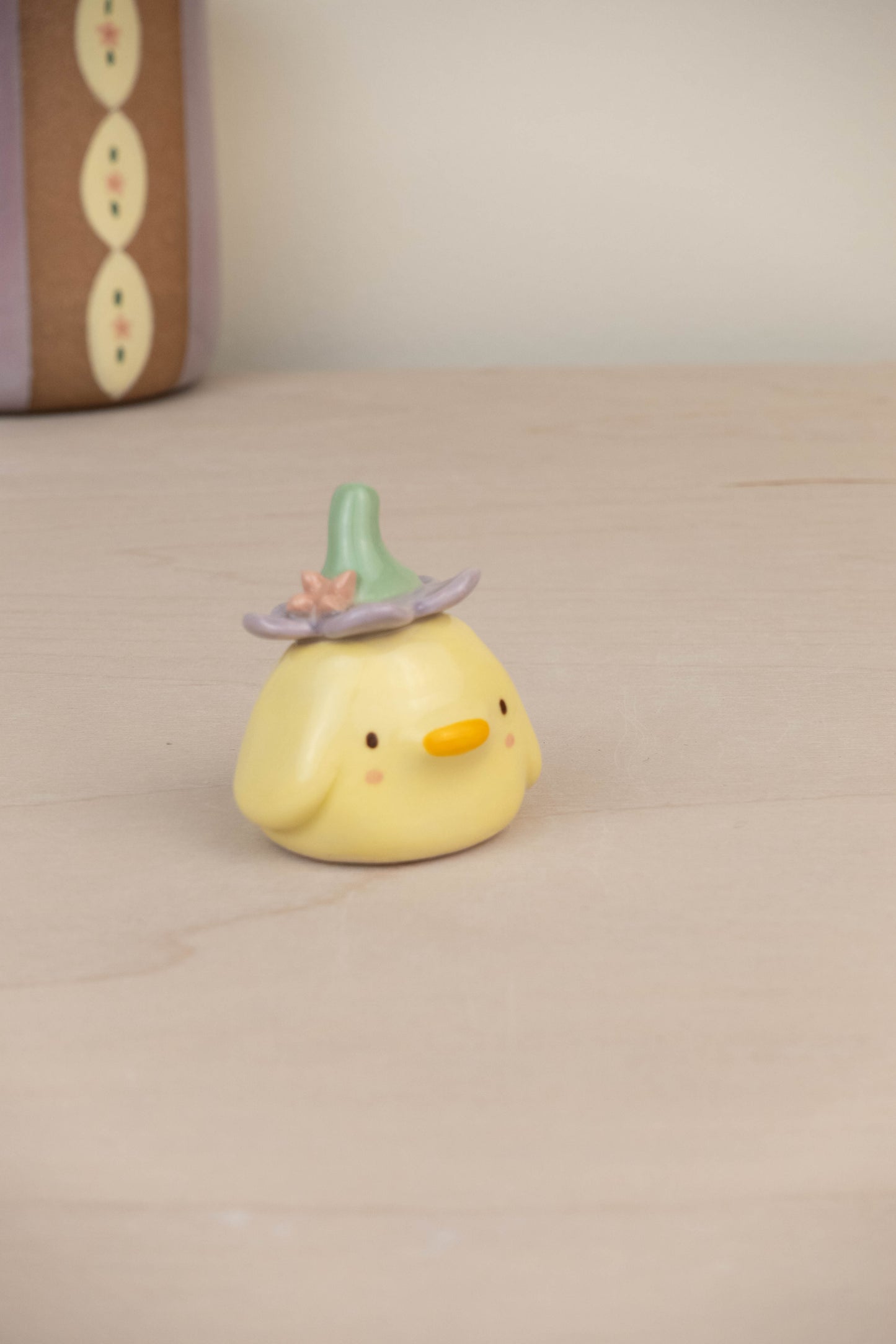 Flower Hat Mini Duck