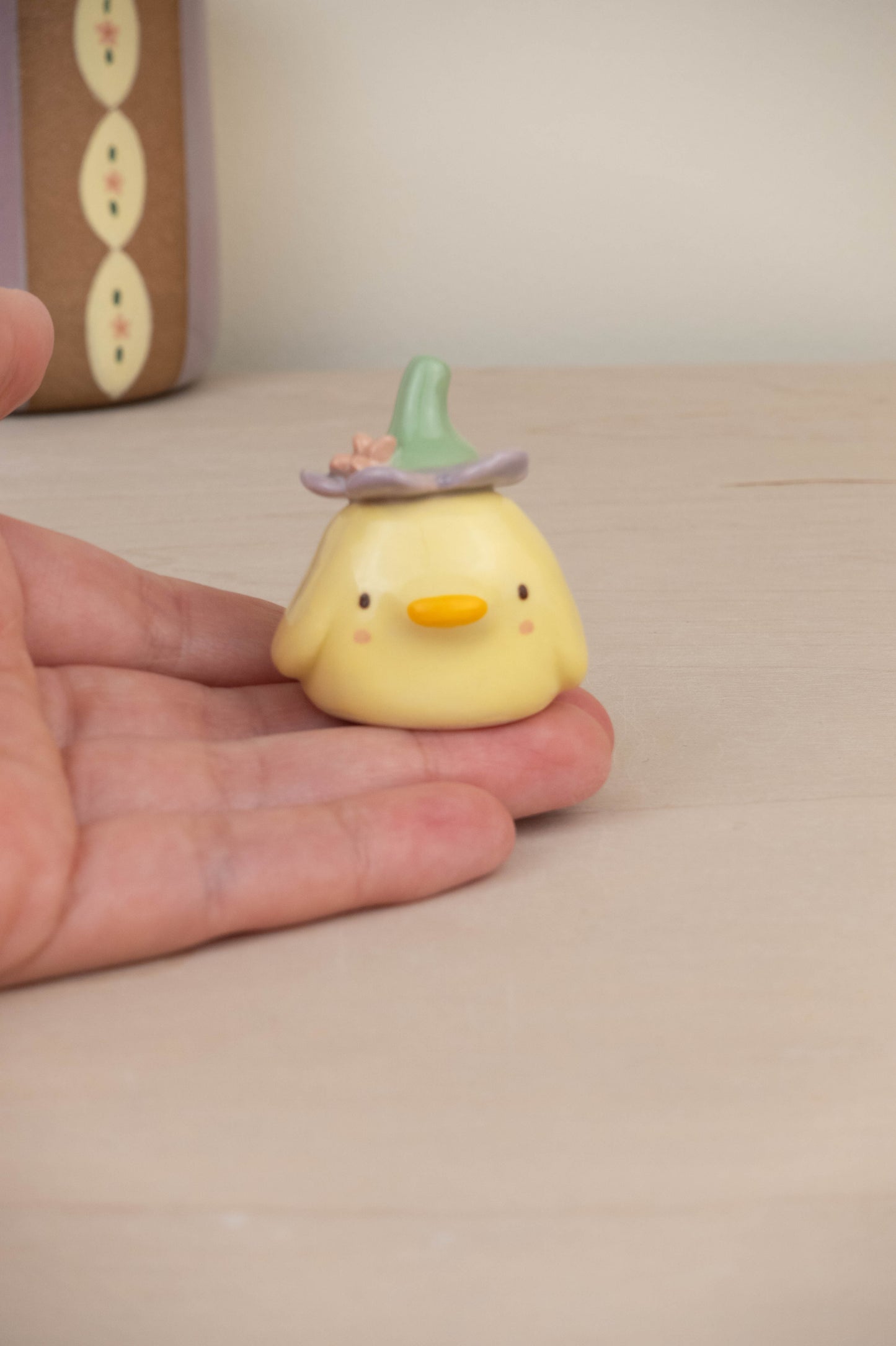 Flower Hat Mini Duck