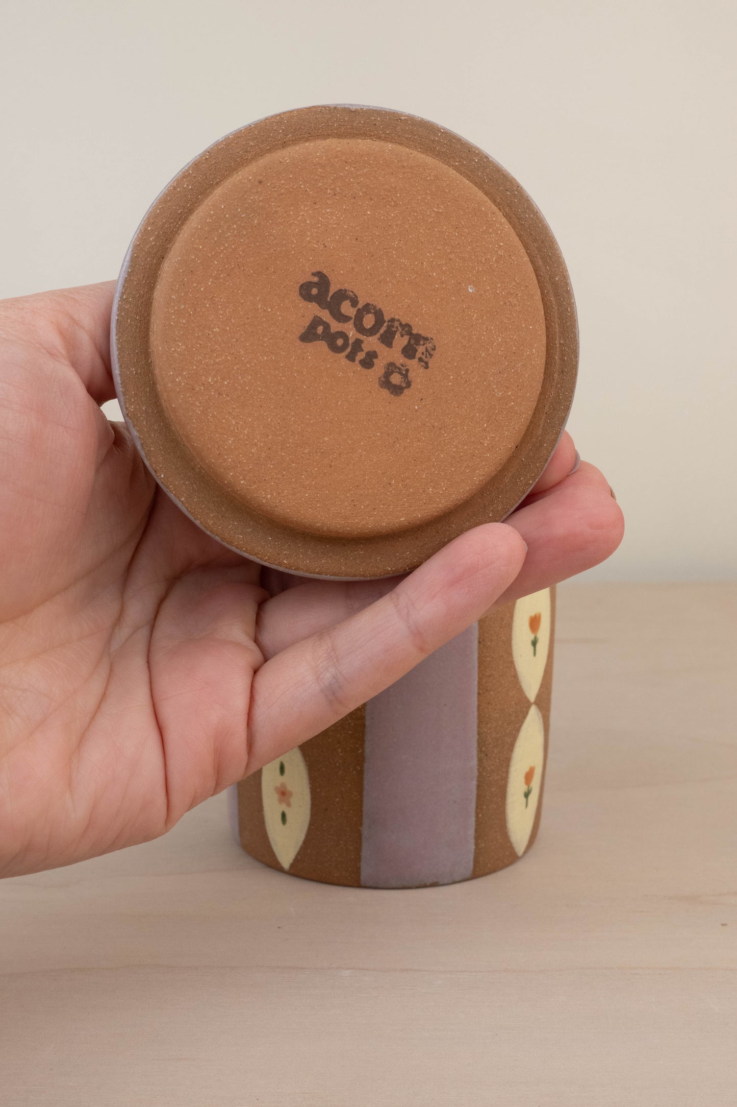 Lavender Butterfly Mini Jar