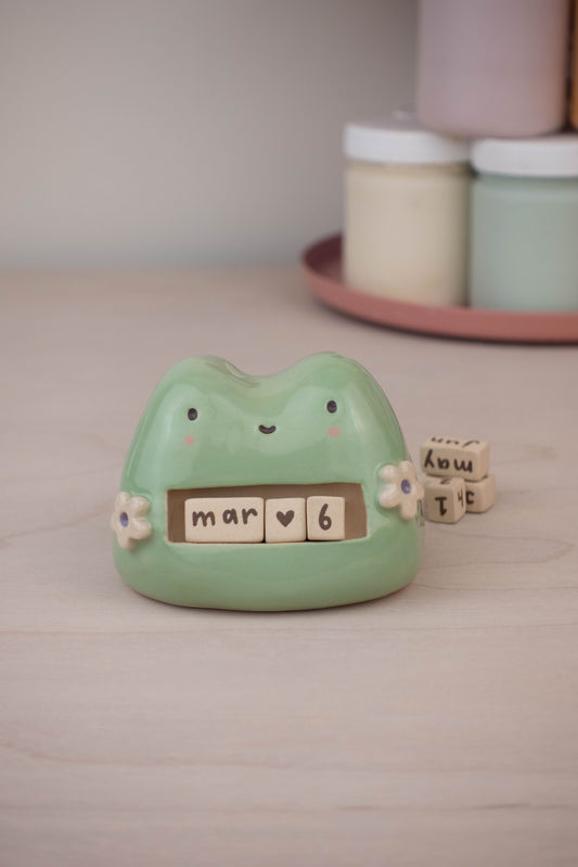 Frog Calendar A