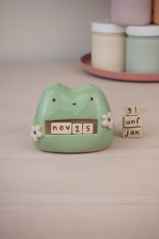 Frog Calendar B