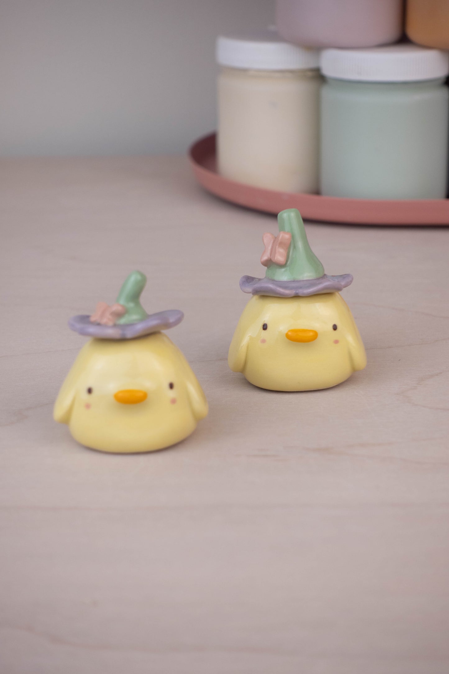 Flower Hat Mini Duck