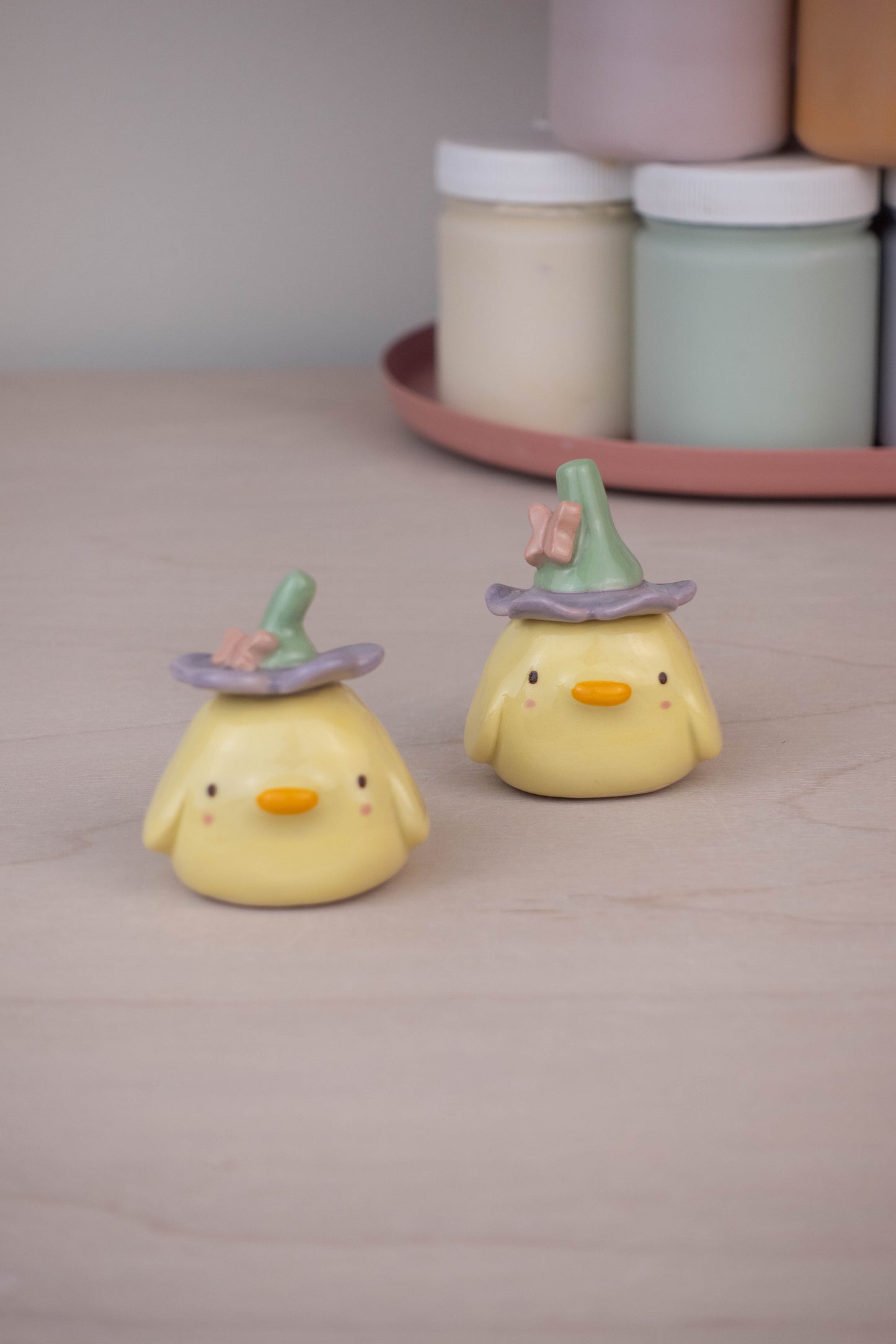Flower Hat Mini Duck