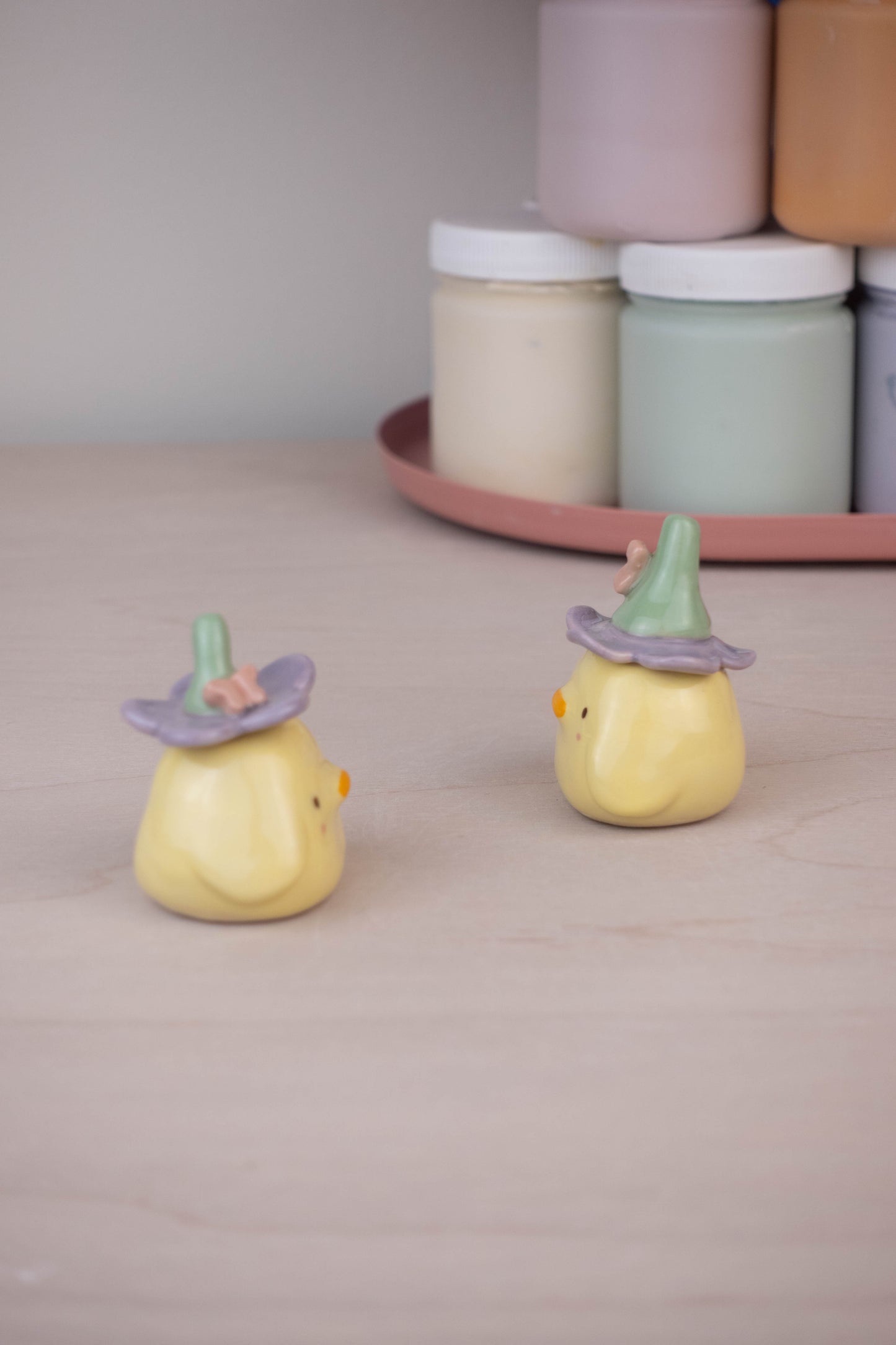 Flower Hat Mini Duck
