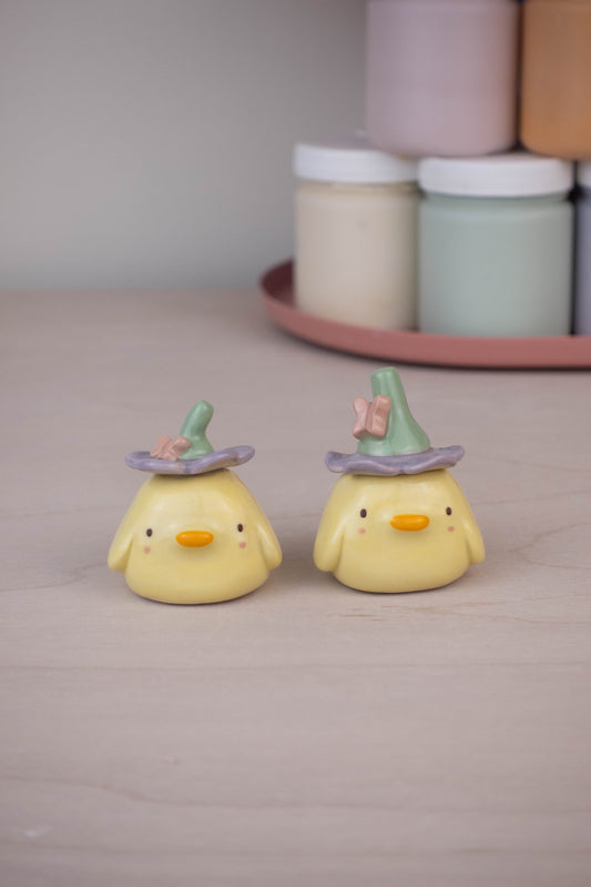 Flower Hat Mini Duck