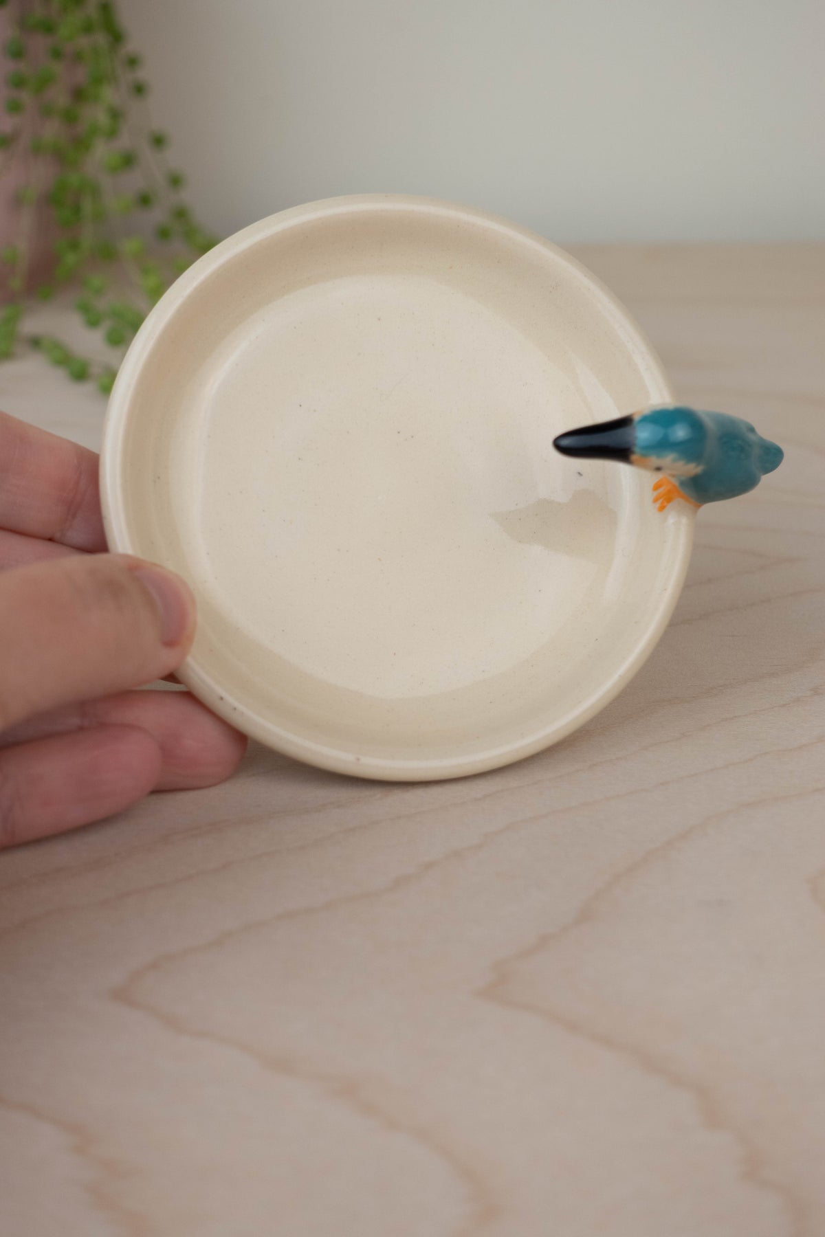 Bird Bath Dish (Common Kingfisher) A