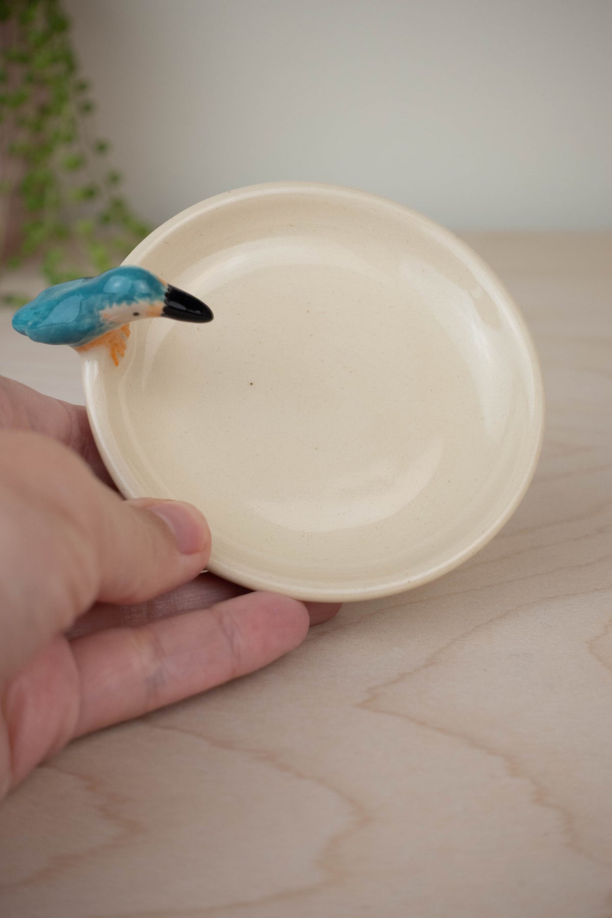 Bird Bath Dish (Common Kingfisher) B