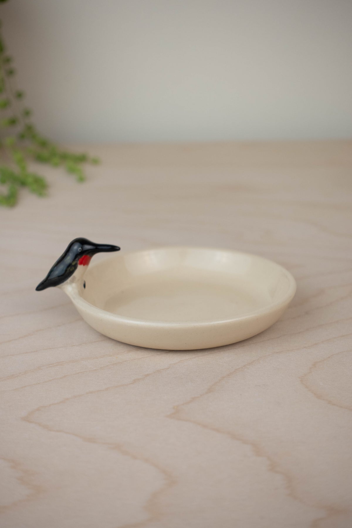 Bird Bath Dish (Ruby-Throated Hummingbird) A