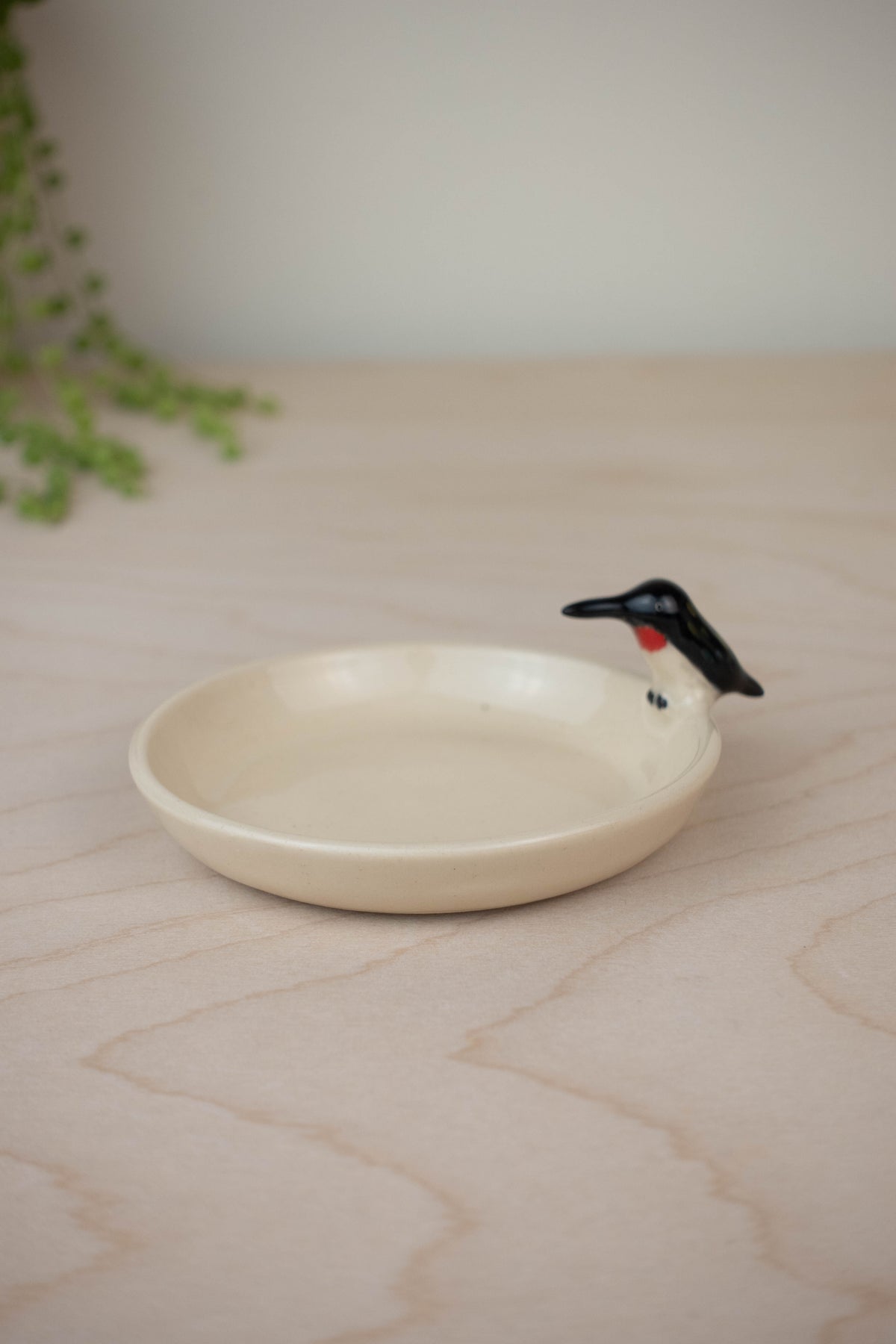 Bird Bath Dish (Ruby-Throated Hummingbird) A