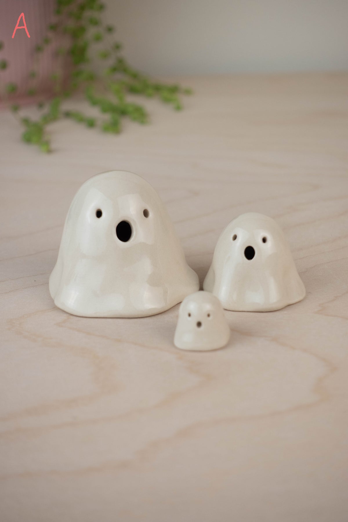 Trio of Nesting Ghosts