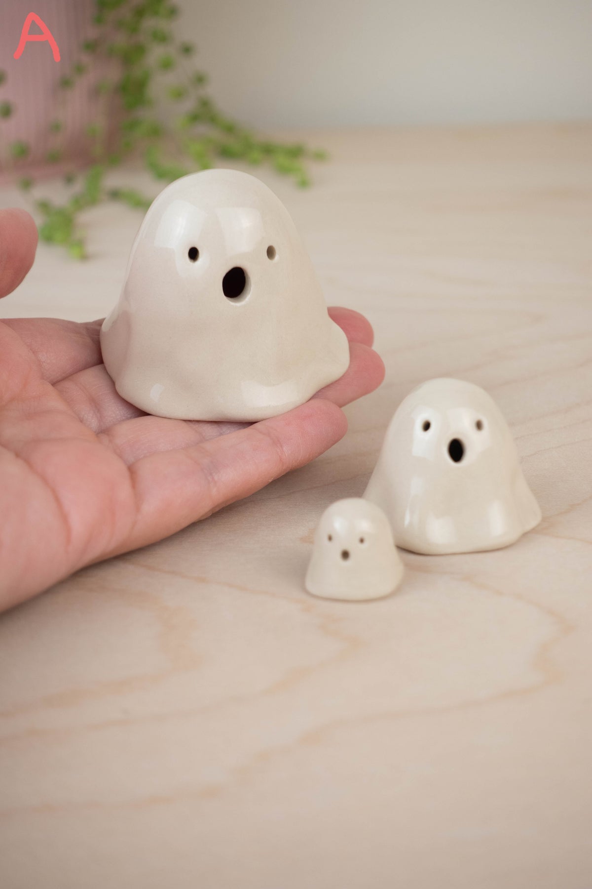 Trio of Nesting Ghosts