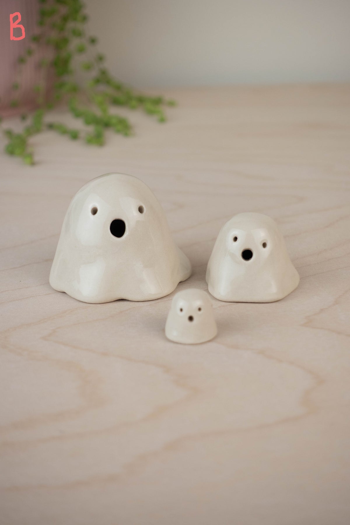 Trio of Nesting Ghosts