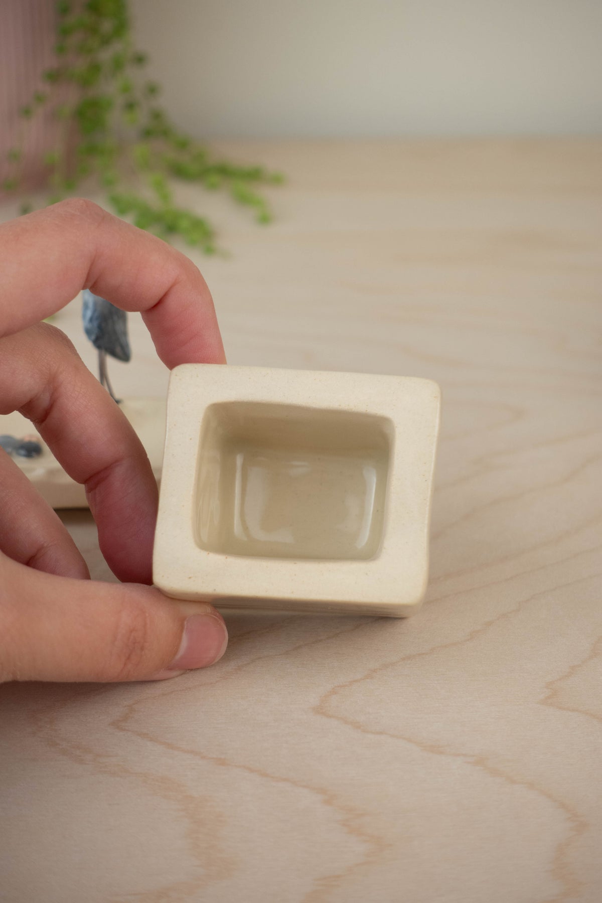 Tiny Trinket Box: Great Blue Heron