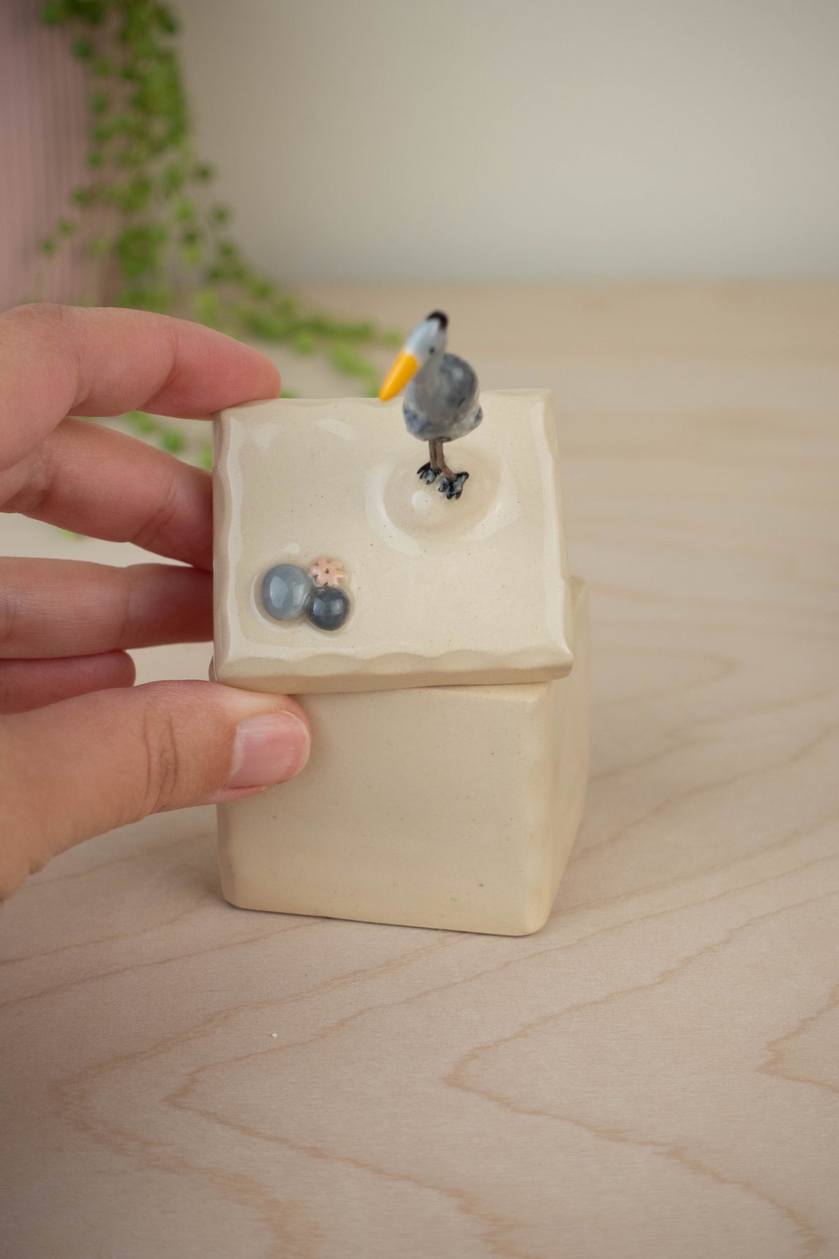 Tiny Trinket Box: Great Blue Heron