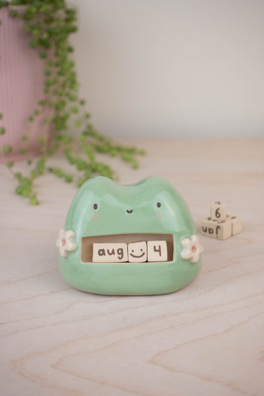 Frog Calendar D